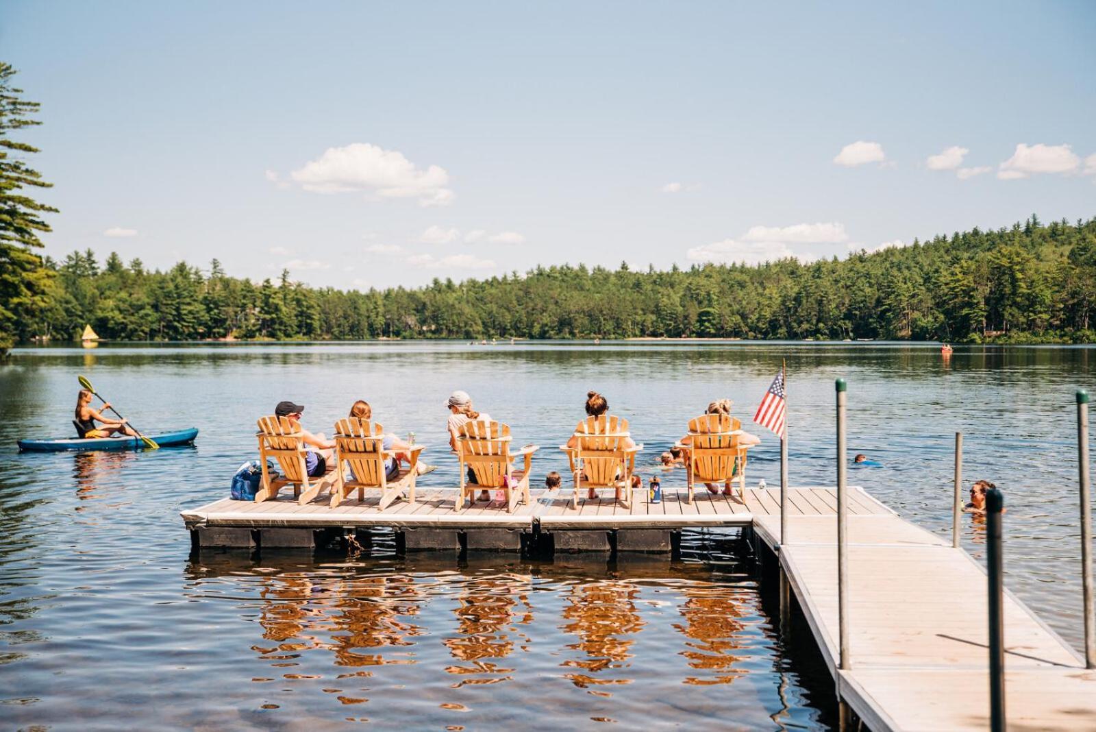 Huttopia White Mountains Albany Екстериор снимка