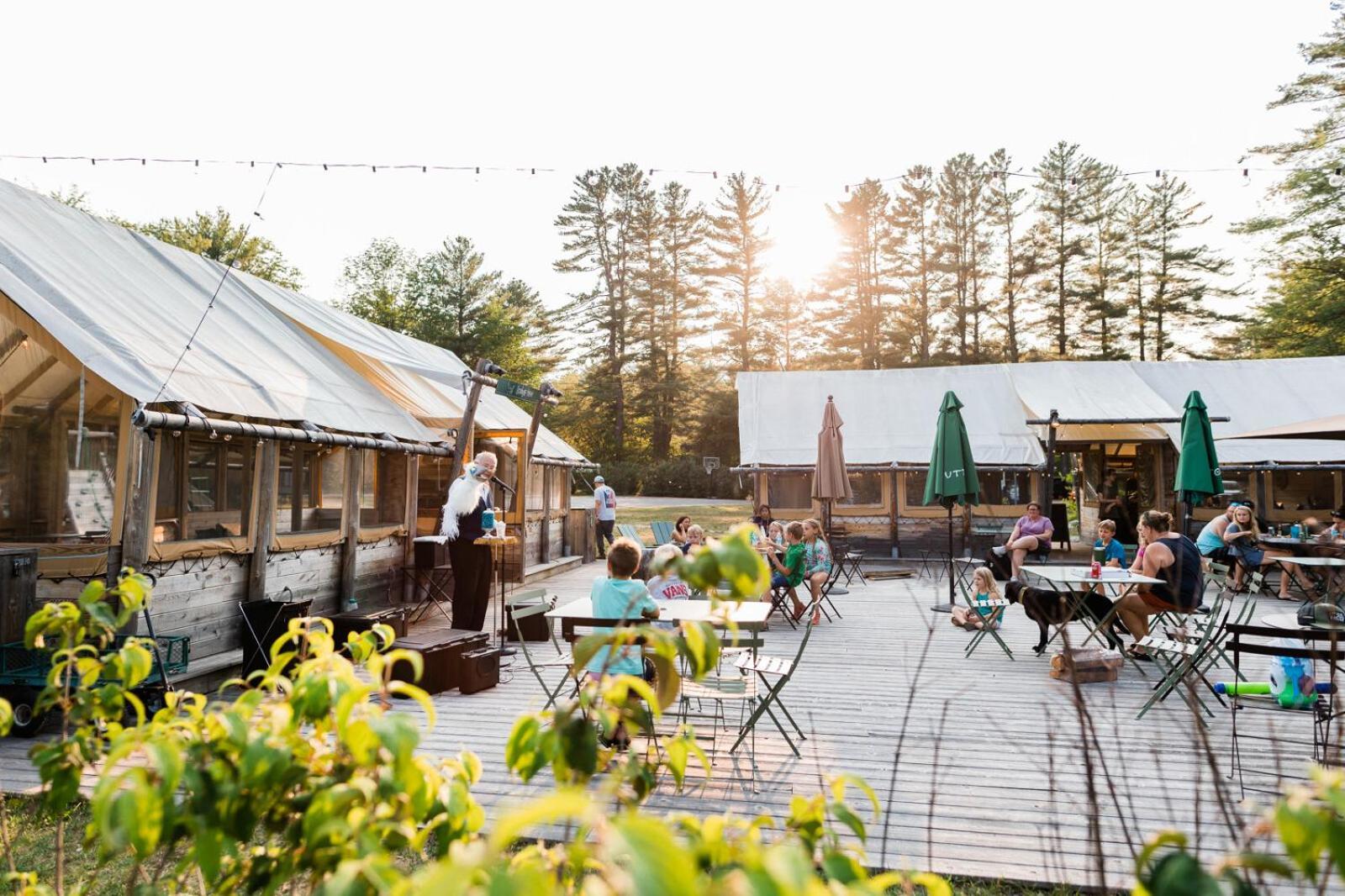 Huttopia White Mountains Albany Екстериор снимка