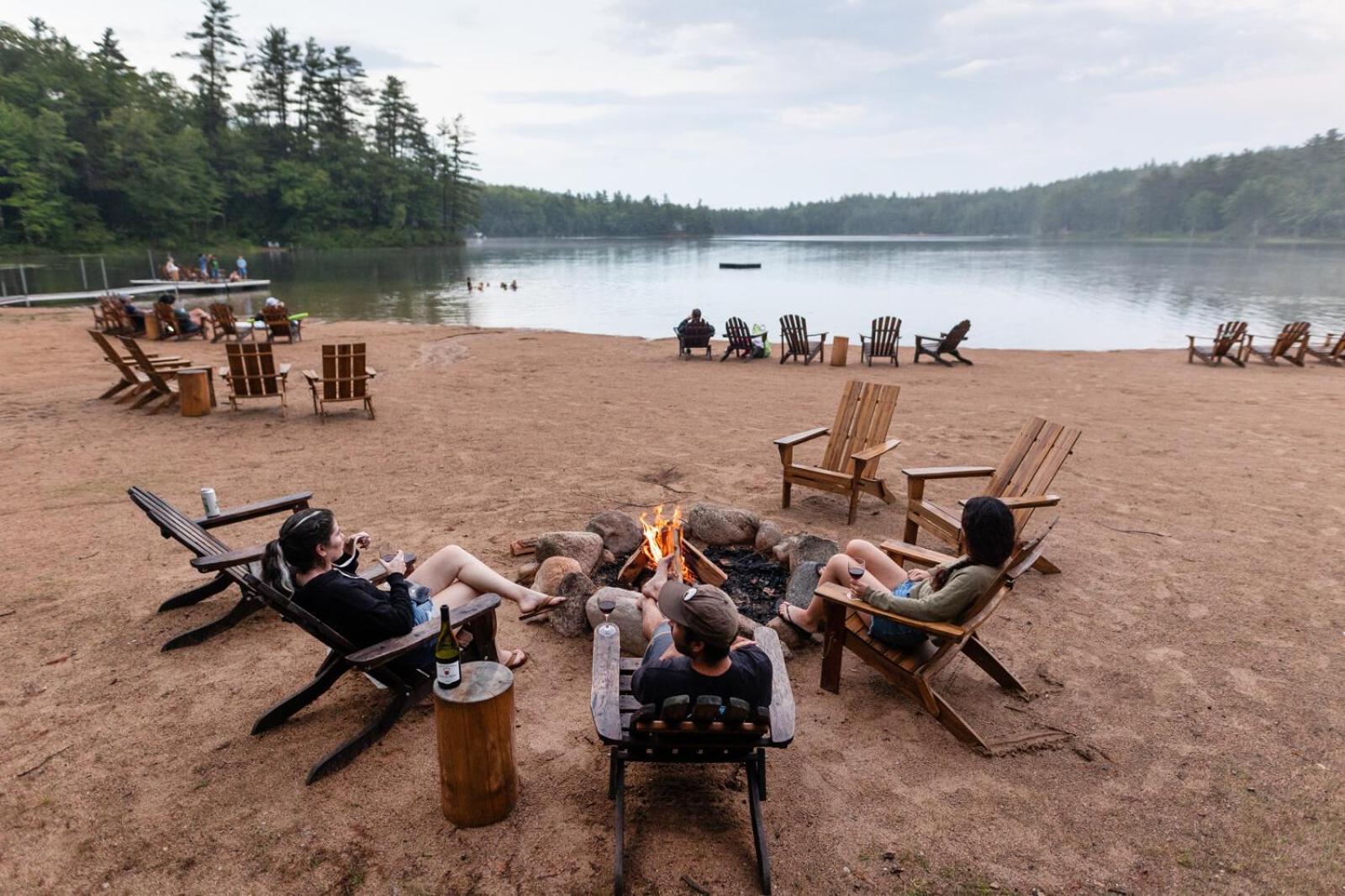 Huttopia White Mountains Albany Екстериор снимка