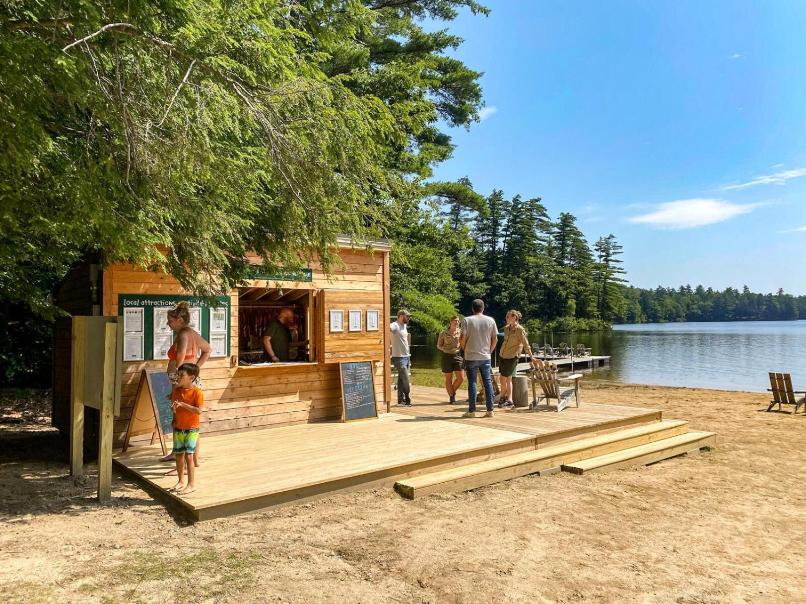 Huttopia White Mountains Albany Екстериор снимка